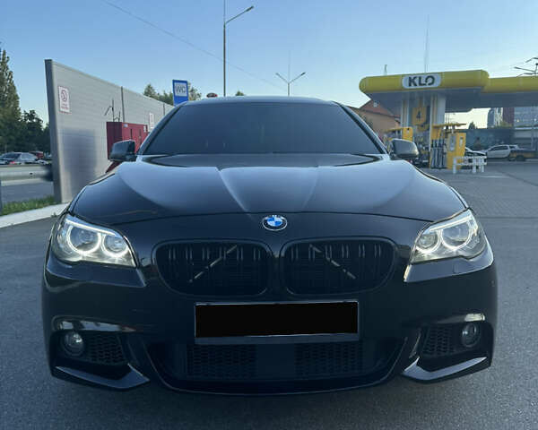 Черный БМВ 5 Серия, объемом двигателя 2 л и пробегом 178 тыс. км за 16850 $, фото 2 на Automoto.ua