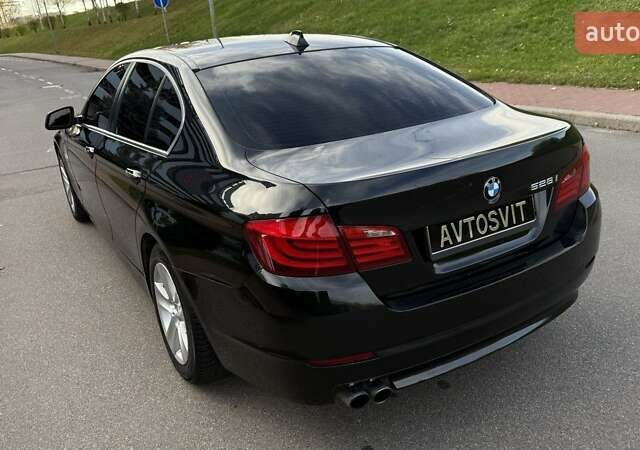 Черный БМВ 5 Серия, объемом двигателя 2 л и пробегом 170 тыс. км за 12650 $, фото 10 на Automoto.ua