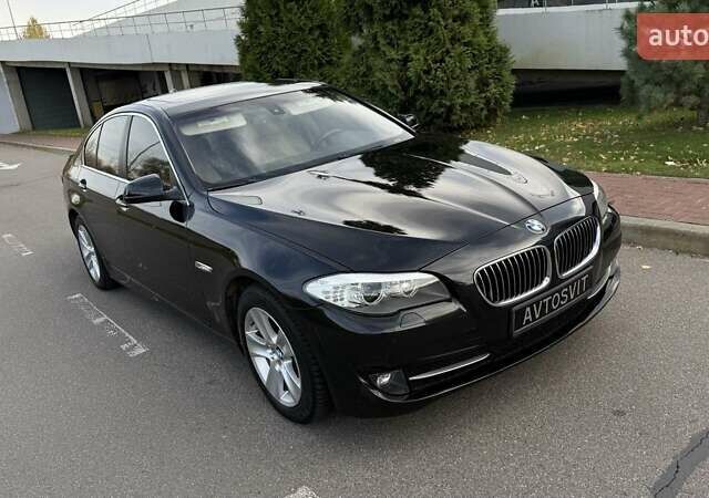 Черный БМВ 5 Серия, объемом двигателя 2 л и пробегом 170 тыс. км за 12650 $, фото 11 на Automoto.ua