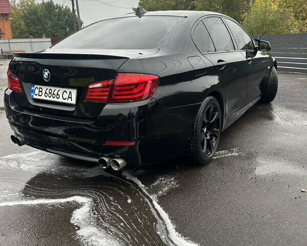 Черный БМВ 5 Серия, объемом двигателя 2 л и пробегом 199 тыс. км за 13999 $, фото 5 на Automoto.ua