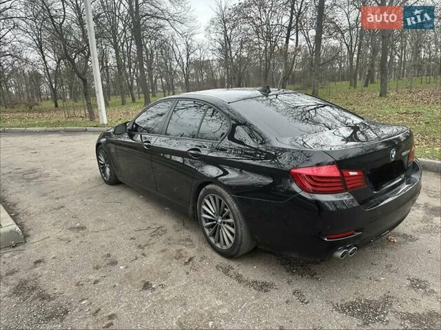 Черный БМВ 5 Серия, объемом двигателя 2 л и пробегом 230 тыс. км за 15500 $, фото 4 на Automoto.ua
