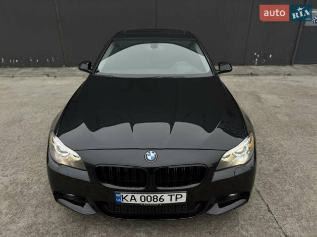 Черный БМВ 5 Серия, объемом двигателя 3 л и пробегом 200 тыс. км за 18950 $, фото 3 на Automoto.ua