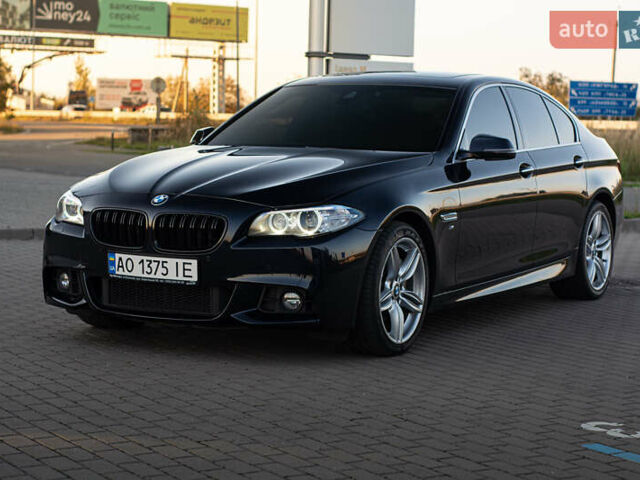 Чорний БМВ 5 Серія, об'ємом двигуна 3 л та пробігом 218 тис. км за 23500 $, фото 2 на Automoto.ua
