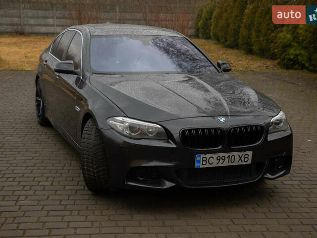 Чорний БМВ 5 Серія, об'ємом двигуна 3 л та пробігом 233 тис. км за 19600 $, фото 2 на Automoto.ua