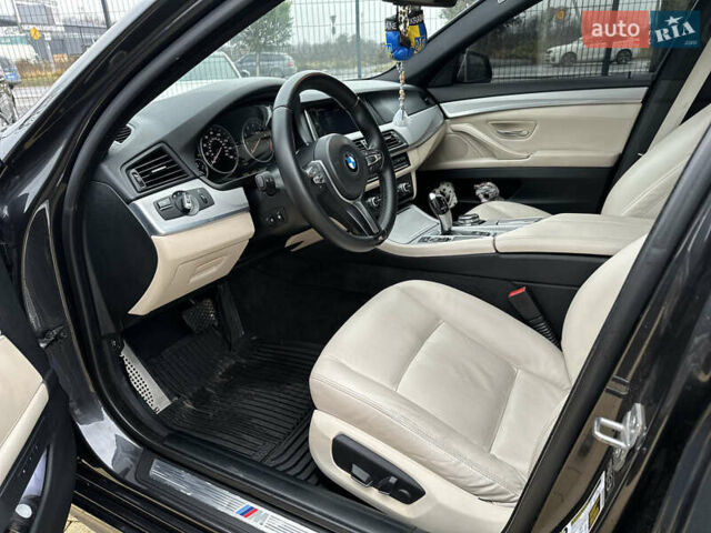 Черный БМВ 5 Серия, объемом двигателя 2 л и пробегом 190 тыс. км за 14700 $, фото 16 на Automoto.ua