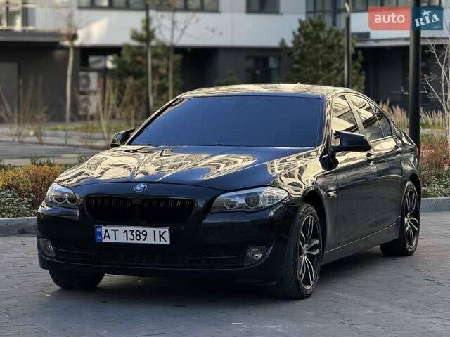 Чорний БМВ 5 Серія, об'ємом двигуна 2 л та пробігом 328 тис. км за 12900 $, фото 5 на Automoto.ua
