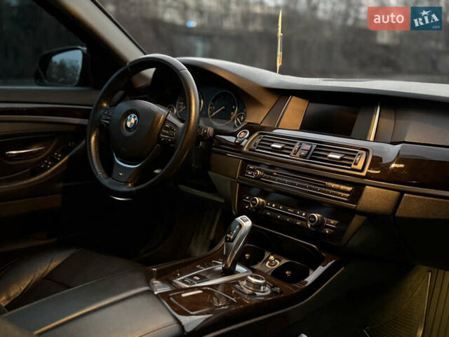 Черный БМВ 5 Серия, объемом двигателя 2 л и пробегом 193 тыс. км за 12500 $, фото 15 на Automoto.ua