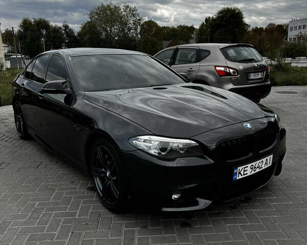Черный БМВ 5 Серия, объемом двигателя 3 л и пробегом 156 тыс. км за 18200 $, фото 1 на Automoto.ua