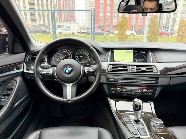 Черный БМВ 5 Серия, объемом двигателя 3 л и пробегом 178 тыс. км за 15500 $, фото 14 на Automoto.ua