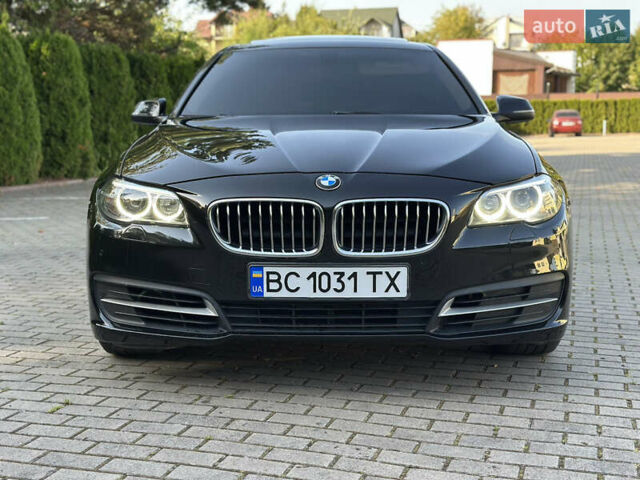 Чорний БМВ 5 Серія, об'ємом двигуна 2 л та пробігом 176 тис. км за 13700 $, фото 1 на Automoto.ua