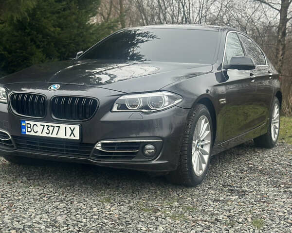 Чорний БМВ 5 Серія, об'ємом двигуна 2 л та пробігом 200 тис. км за 15800 $, фото 1 на Automoto.ua