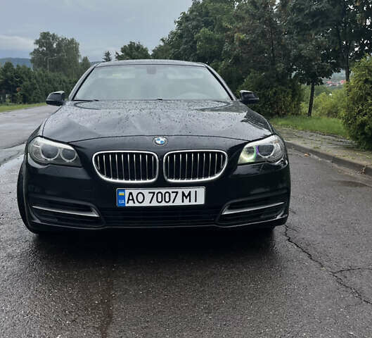Чорний БМВ 5 Серія, об'ємом двигуна 2 л та пробігом 264 тис. км за 14499 $, фото 1 на Automoto.ua