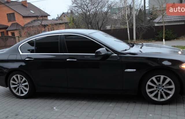 Чорний БМВ 5 Серія, об'ємом двигуна 2 л та пробігом 273 тис. км за 13952 $, фото 11 на Automoto.ua