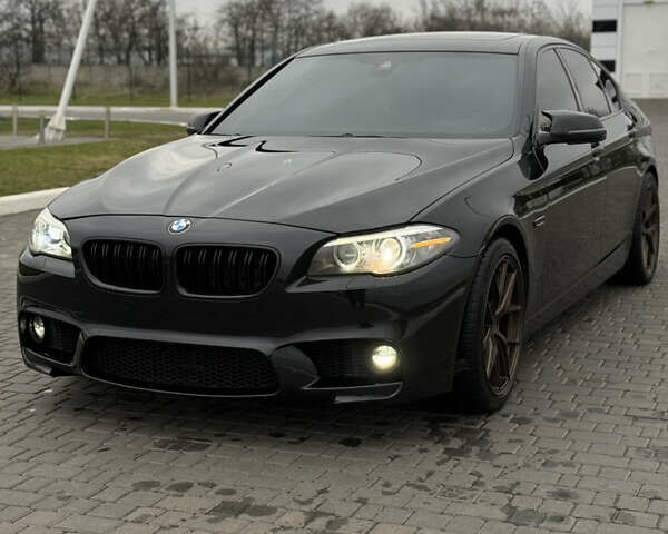 Черный БМВ 5 Серия, объемом двигателя 3 л и пробегом 174 тыс. км за 19000 $, фото 3 на Automoto.ua