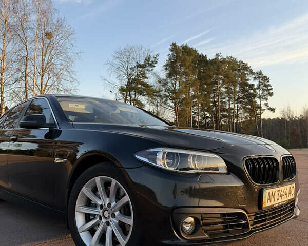 Черный БМВ 5 Серия, объемом двигателя 3 л и пробегом 228 тыс. км за 22500 $, фото 9 на Automoto.ua