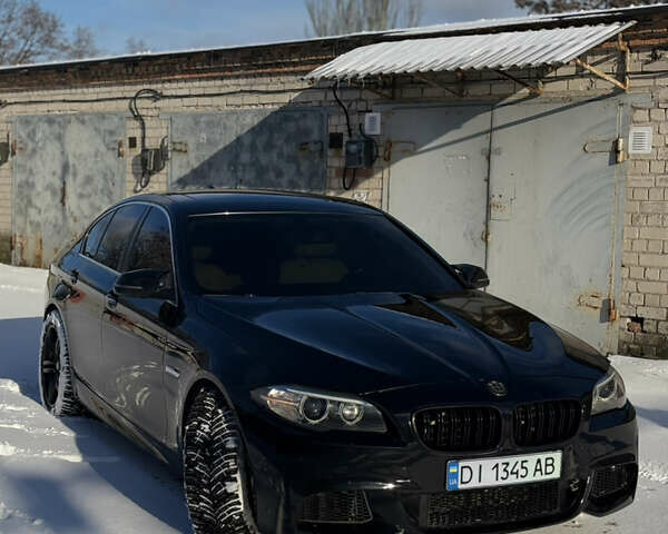 Черный БМВ 5 Серия, объемом двигателя 2 л и пробегом 257 тыс. км за 13500 $, фото 6 на Automoto.ua