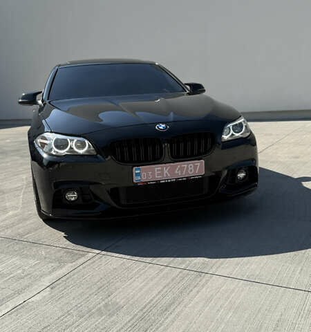 Чорний БМВ 5 Серія, об'ємом двигуна 2 л та пробігом 152 тис. км за 17700 $, фото 6 на Automoto.ua