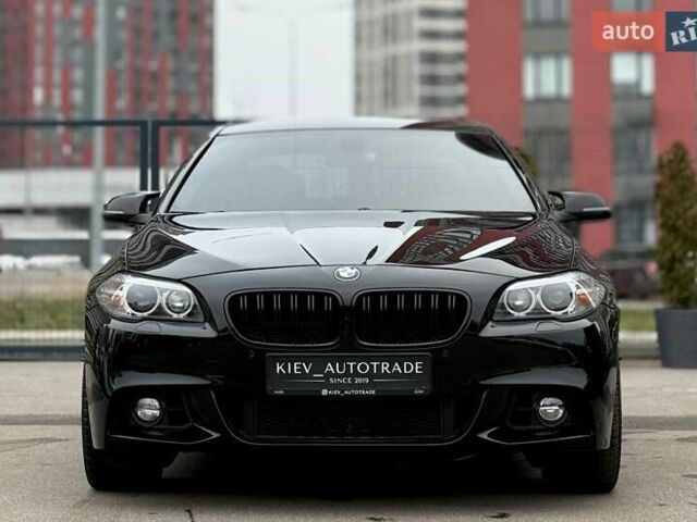 Черный БМВ 5 Серия, объемом двигателя 3 л и пробегом 178 тыс. км за 15500 $, фото 3 на Automoto.ua