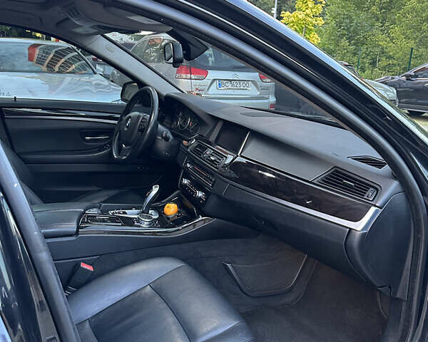 БМВ 5 Серия 2014 в Львове на Automoto.ua Черный БМВ 5 Серия, объемом двигателя 2 л и пробегом 274 тыс. км за 11300 $, фото 9 на Automoto.ua