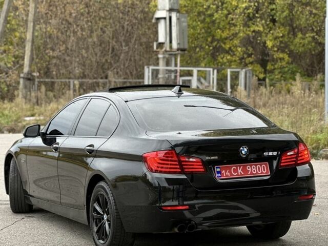 Черный БМВ 5 Серия, объемом двигателя 2 л и пробегом 314 тыс. км за 10700 $, фото 4 на Automoto.ua