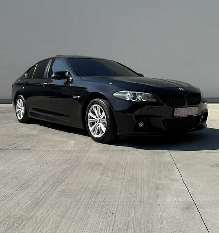 Чорний БМВ 5 Серія, об'ємом двигуна 2 л та пробігом 152 тис. км за 17700 $, фото 2 на Automoto.ua