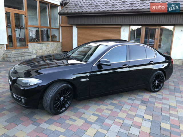Черный БМВ 5 Серия, объемом двигателя 2 л и пробегом 296 тыс. км за 17350 $, фото 2 на Automoto.ua