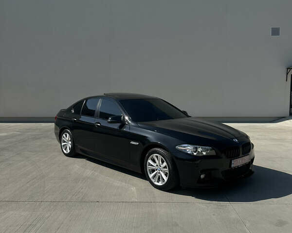 Чорний БМВ 5 Серія, об'ємом двигуна 2 л та пробігом 152 тис. км за 17700 $, фото 1 на Automoto.ua