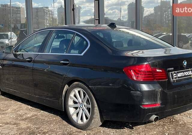 БМВ 5 Серия 2014 в Киеве на Automoto.ua Черный БМВ 5 Серия, объемом двигателя 2.98 л и пробегом 107 тыс. км за 18490 $, фото 4 на Automoto.ua