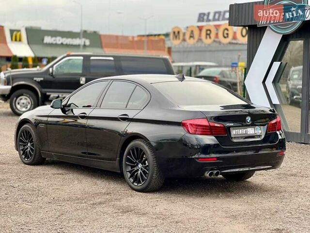Черный БМВ 5 Серия, объемом двигателя 2 л и пробегом 185 тыс. км за 18300 $, фото 3 на Automoto.ua