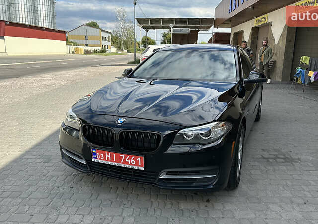 Чорний БМВ 5 Серія, об'ємом двигуна 2 л та пробігом 265 тис. км за 11800 $, фото 1 на Automoto.ua