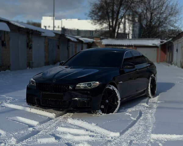 Черный БМВ 5 Серия, объемом двигателя 2 л и пробегом 257 тыс. км за 13500 $, фото 5 на Automoto.ua