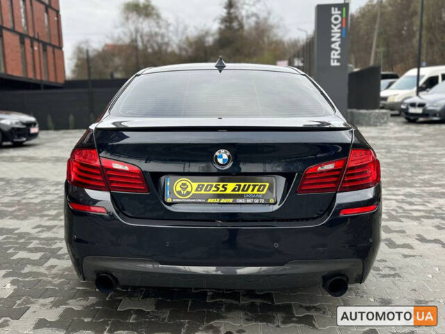 БМВ 5 Серия 2014 в Черновцах на Automoto.ua Черный БМВ 5 Серия, объемом двигателя 2 л и пробегом 255 тыс. км за 19800 $, фото 4 на Automoto.ua