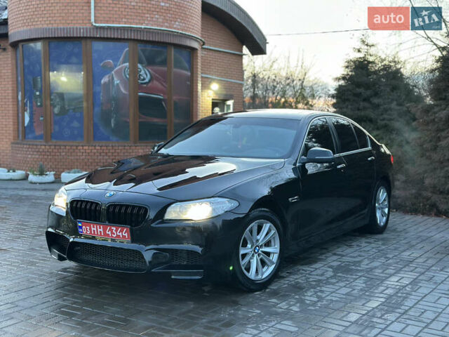 Черный БМВ 5 Серия, объемом двигателя 2 л и пробегом 216 тыс. км за 11899 $, фото 6 на Automoto.ua