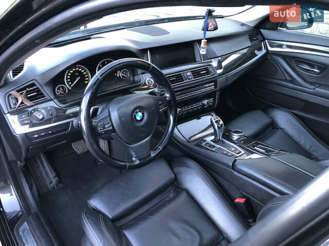Черный БМВ 5 Серия, объемом двигателя 2 л и пробегом 296 тыс. км за 17350 $, фото 10 на Automoto.ua