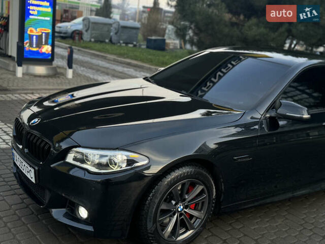 Черный БМВ 5 Серия, объемом двигателя 2 л и пробегом 262 тыс. км за 19000 $, фото 2 на Automoto.ua