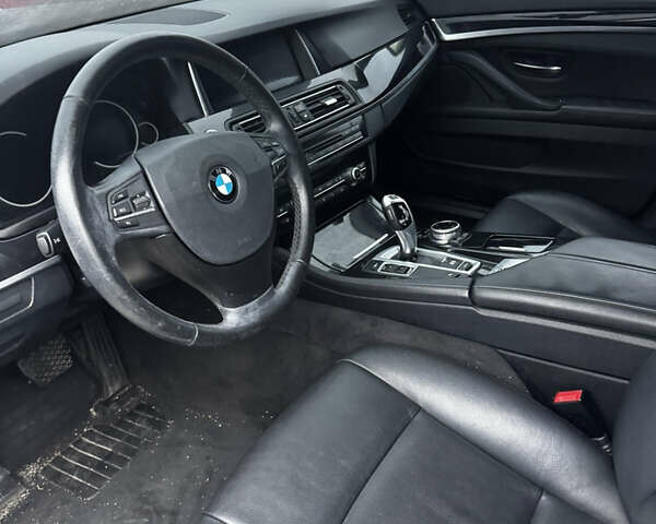 Черный БМВ 5 Серия, объемом двигателя 2 л и пробегом 194 тыс. км за 14800 $, фото 6 на Automoto.ua