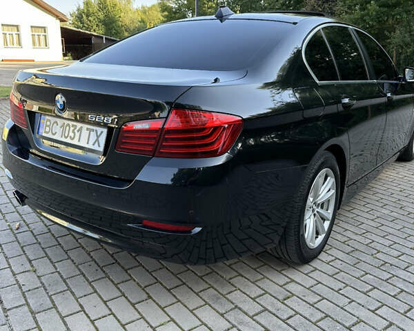 Чорний БМВ 5 Серія, об'ємом двигуна 2 л та пробігом 176 тис. км за 13700 $, фото 9 на Automoto.ua