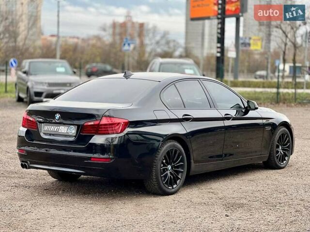 Черный БМВ 5 Серия, объемом двигателя 2 л и пробегом 185 тыс. км за 18300 $, фото 5 на Automoto.ua