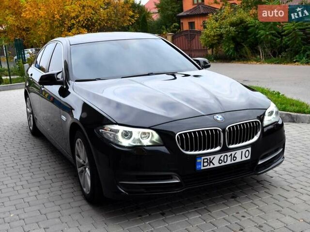 Черный БМВ 5 Серия, объемом двигателя 2 л и пробегом 277 тыс. км за 13995 $, фото 1 на Automoto.ua