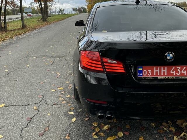Чорний БМВ 5 Серія, об'ємом двигуна 2 л та пробігом 214 тис. км за 12000 $, фото 1 на Automoto.ua