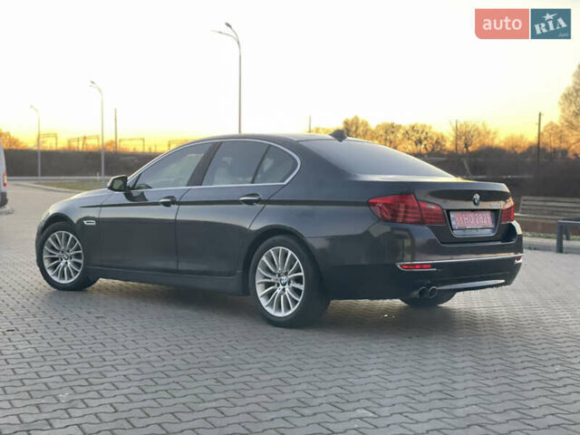 Черный БМВ 5 Серия, объемом двигателя 2 л и пробегом 212 тыс. км за 12700 $, фото 3 на Automoto.ua