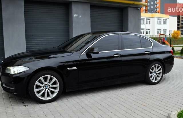Черный БМВ 5 Серия, объемом двигателя 2 л и пробегом 277 тыс. км за 13995 $, фото 6 на Automoto.ua