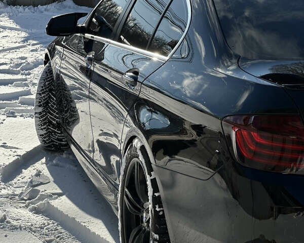 Черный БМВ 5 Серия, объемом двигателя 2 л и пробегом 257 тыс. км за 13500 $, фото 3 на Automoto.ua