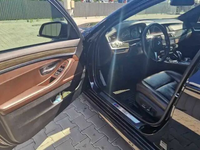 Черный БМВ 5 Серия, объемом двигателя 3 л и пробегом 12 тыс. км за 13400 $, фото 9 на Automoto.ua