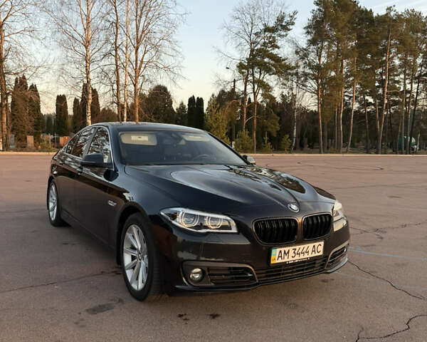 Черный БМВ 5 Серия, объемом двигателя 3 л и пробегом 228 тыс. км за 22500 $, фото 12 на Automoto.ua