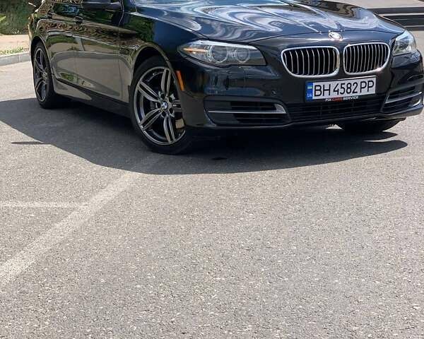 Черный БМВ 5 Серия, объемом двигателя 2 л и пробегом 203 тыс. км за 12700 $, фото 1 на Automoto.ua