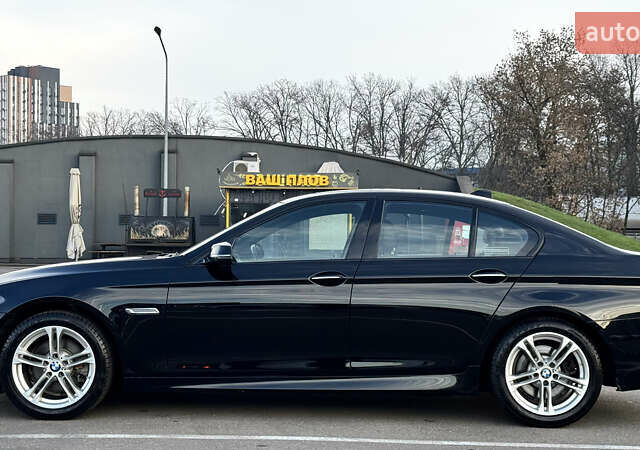 Черный БМВ 5 Серия, объемом двигателя 2 л и пробегом 215 тыс. км за 14800 $, фото 4 на Automoto.ua