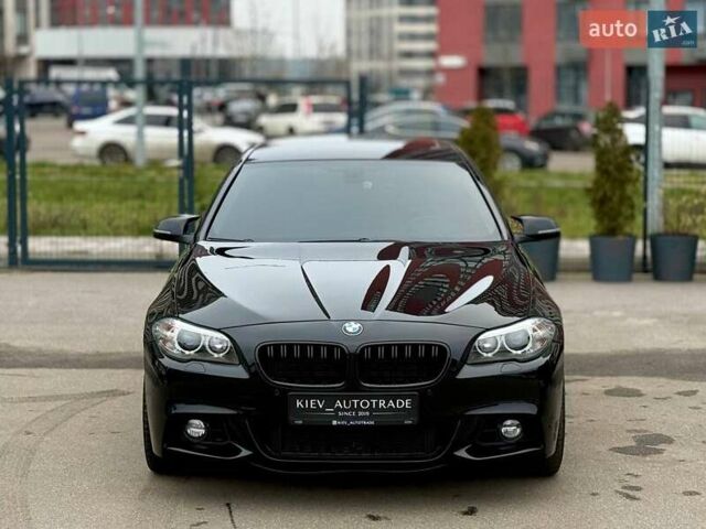 Черный БМВ 5 Серия, объемом двигателя 3 л и пробегом 178 тыс. км за 15500 $, фото 4 на Automoto.ua
