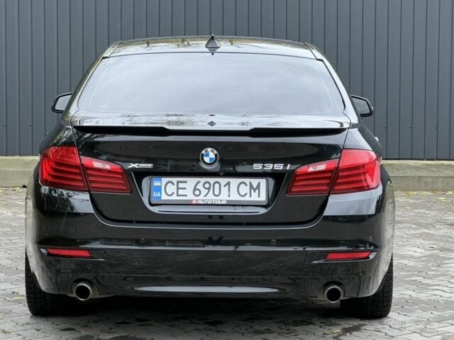 БМВ 5 Серия 2014 в Черновцах на Automoto.ua Черный БМВ 5 Серия, объемом двигателя 3 л и пробегом 280 тыс. км за 15500 $, фото 7 на Automoto.ua