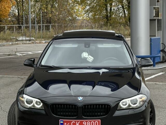 Черный БМВ 5 Серия, объемом двигателя 2 л и пробегом 314 тыс. км за 10700 $, фото 1 на Automoto.ua